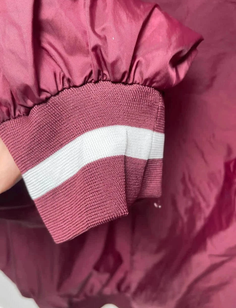 Vintage Nylon Pullover Avera Burgundy 3XL Mens – photo 6